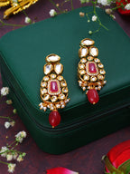 Manik kundan earrings