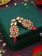 Manik kundan earrings