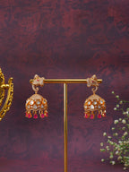 Gaja Moissanite Pink Earrings