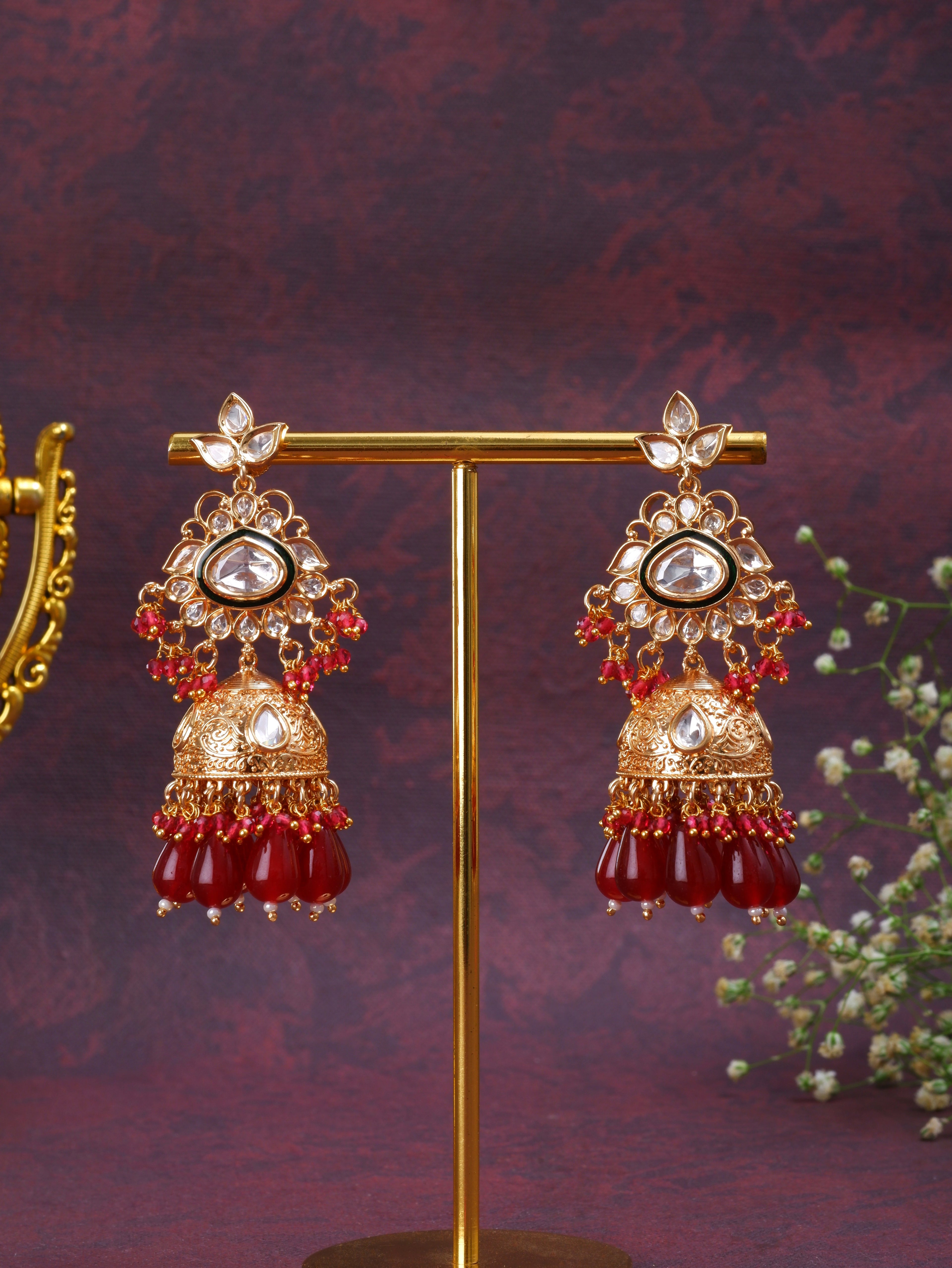 Shai Darpan Polki Earrings