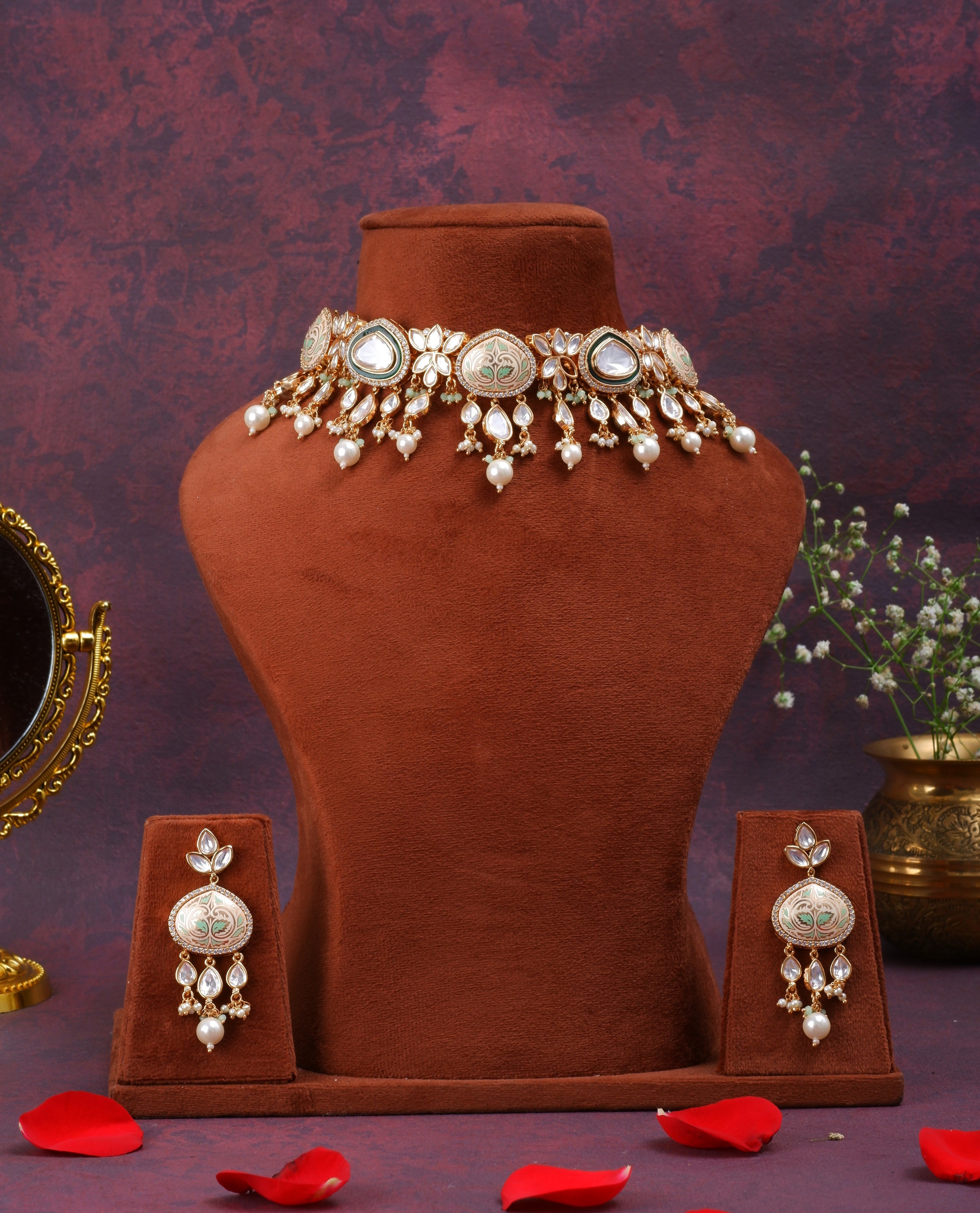 Gul bahaar choker set