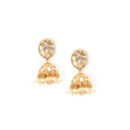 Aarohi moissanite jhumkas