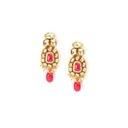 Manik kundan earrings