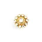 Statement kundan ring